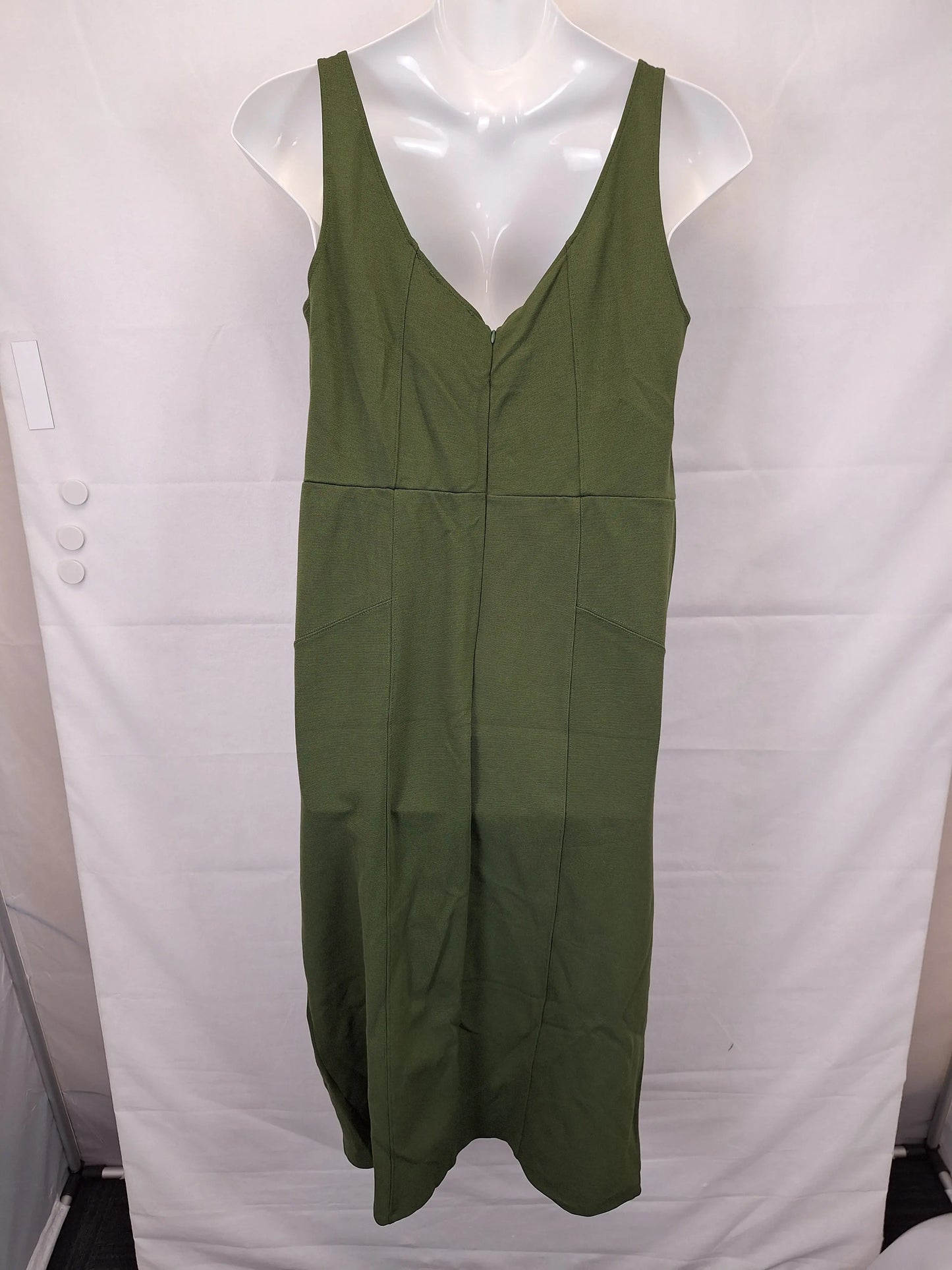 Anthropologie Olive Bodycon Midi Dress Size 22 by SwapUp-Online Second Hand Store-Online Thrift Store