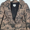 Armani Collezioni 80's Rose V Neck Blazer Size 8 by SwapUp-Online Second Hand Store-Online Thrift Store