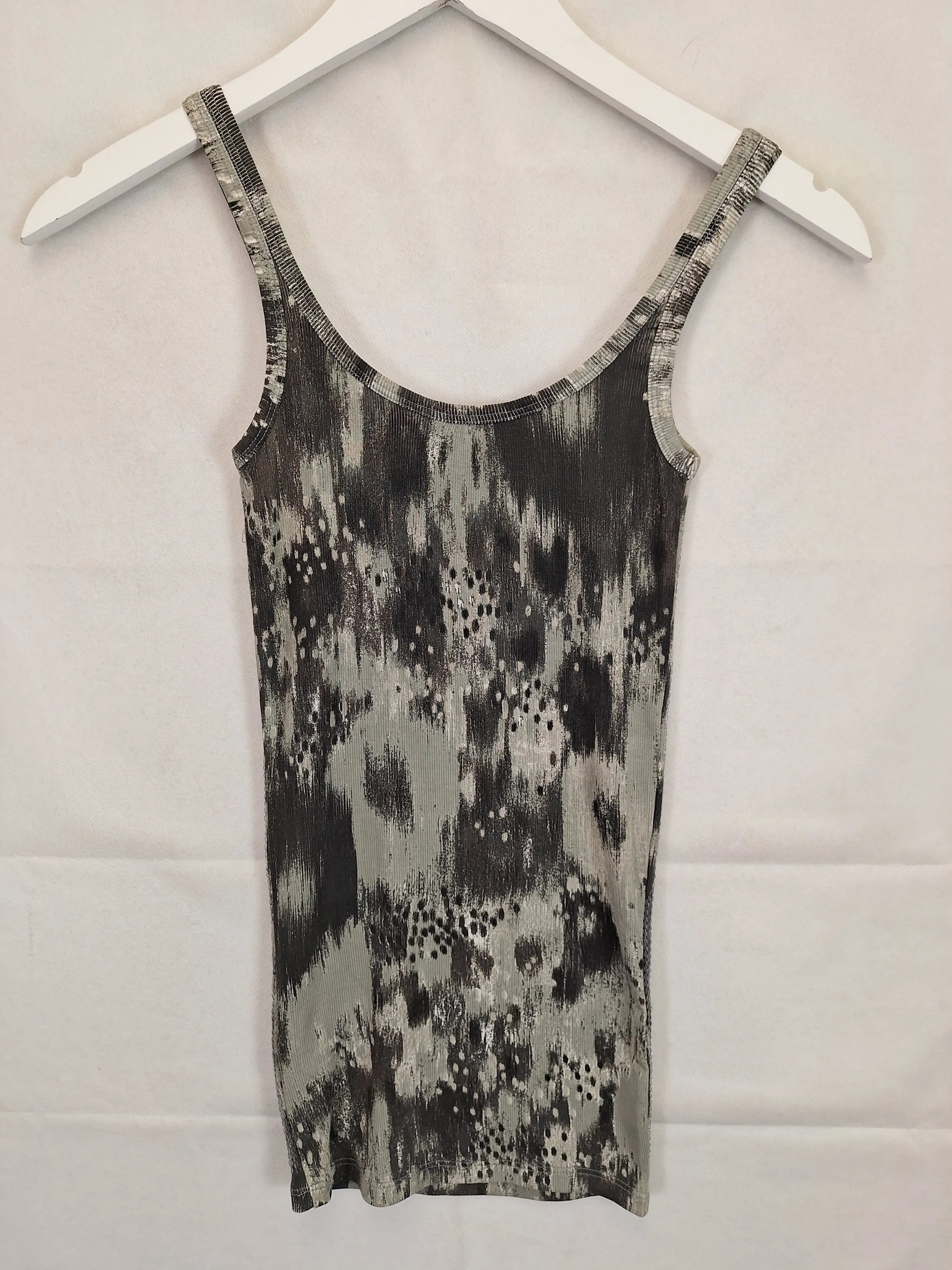 Armani Exchange Sequin Long Tank Top Size S SwapUp