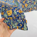 Arnhem Blue Floral Button Down Top Size 10 by SwapUp-Online Second Hand Store-Online Thrift Store