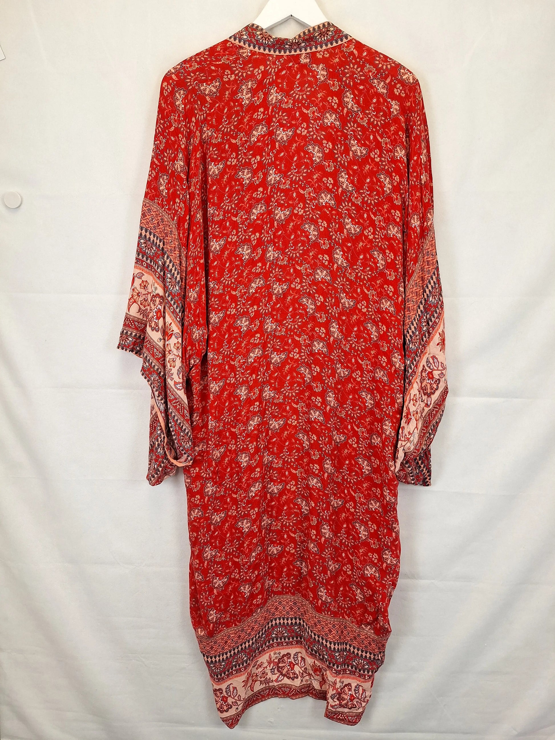 Arnhem Relaxed Boho Kimono Cardigan Size M by SwapUp-Online Second Hand Store-Online Thrift Store