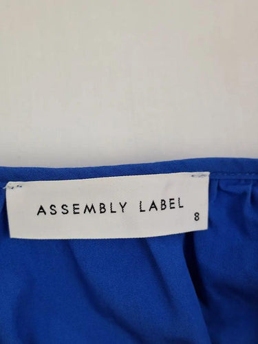 Assembly Label Cobalt Everyday Comfy Mini Dress Size 8 by SwapUp-Online Second Hand Store-Online Thrift Store