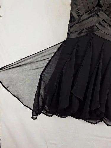 Assorted Brands Chic Ruffle Strapless Party Dress Size 10 by SwapUp-Online Second Hand Store-Online Thrift Store