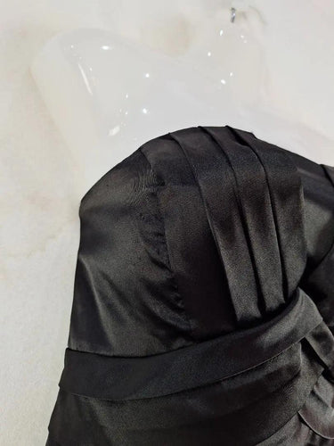 Assorted Brands Chic Ruffle Strapless Party Dress Size 10 by SwapUp-Online Second Hand Store-Online Thrift Store