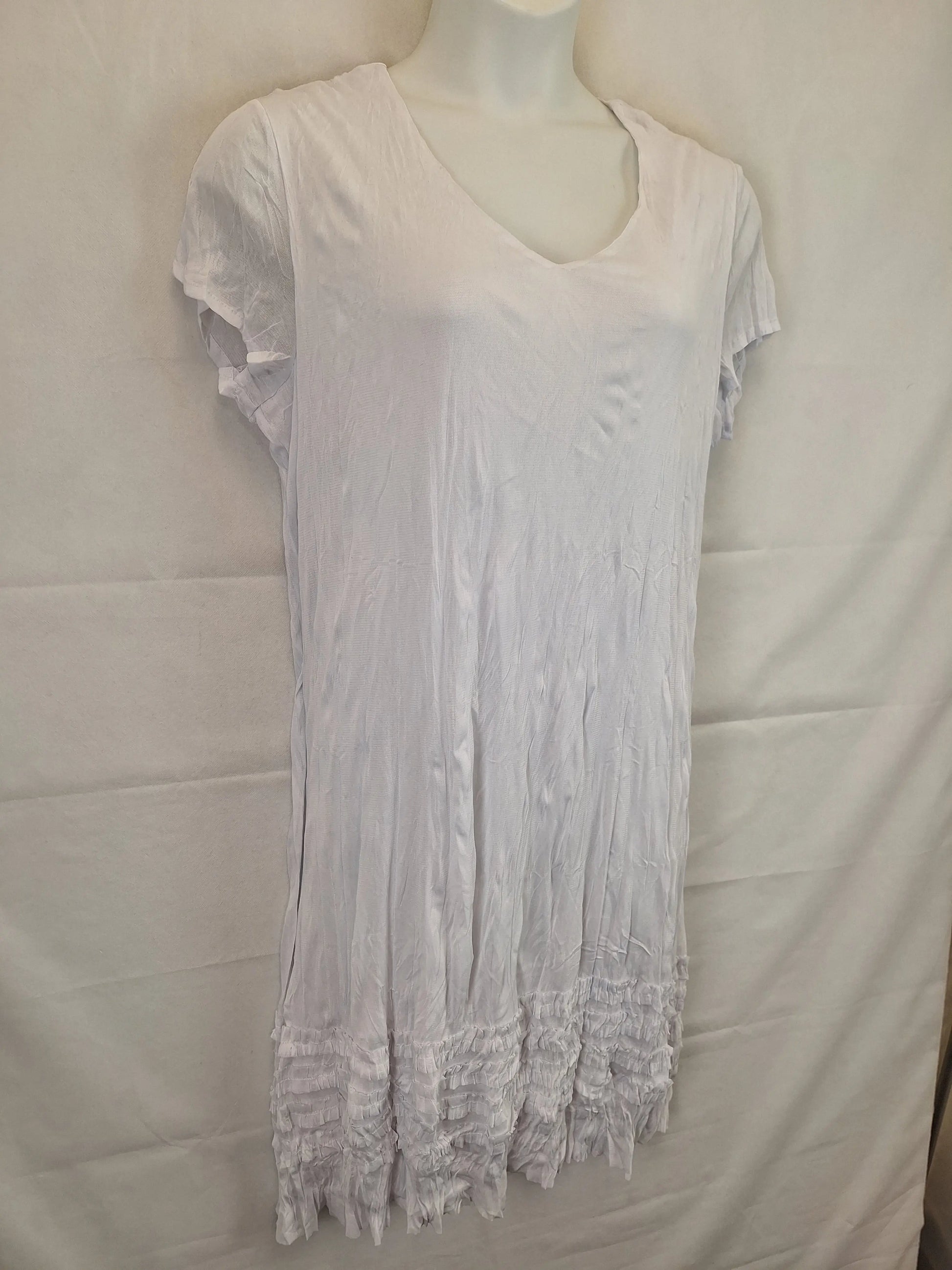 Assorted Brands Dainty Ruffle Mesh Midi Dress Size 20 by SwapUp-Online Second Hand Store-Online Thrift Store