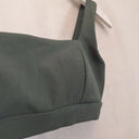 Assorted Brands Forest Ribbed Square Neck Yoga Top Size S by SwapUp-Online Second Hand Store-Online Thrift Store