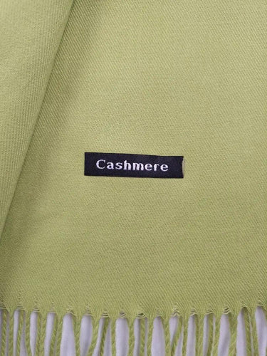 Assorted Brands Lime Cashmere Winter Essential Scarf Size OSFA by SwapUp-Online Second Hand Store-Online Thrift Store