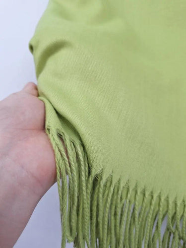 Assorted Brands Lime Cashmere Winter Essential Scarf Size OSFA by SwapUp-Online Second Hand Store-Online Thrift Store