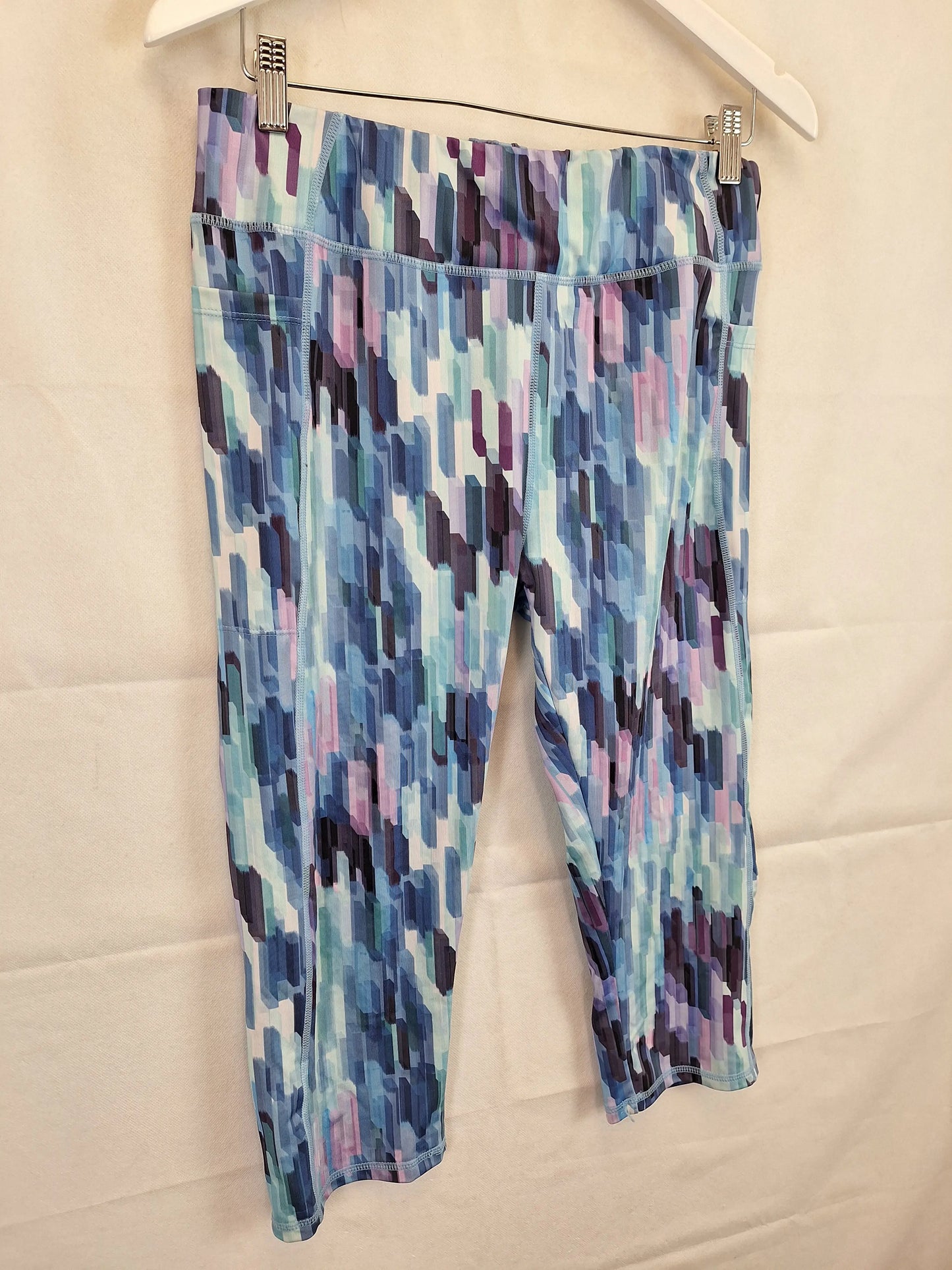 Assorted Brands Watercolour Essential Active Leggings Size M by SwapUp-Online Second Hand Store-Online Thrift Store