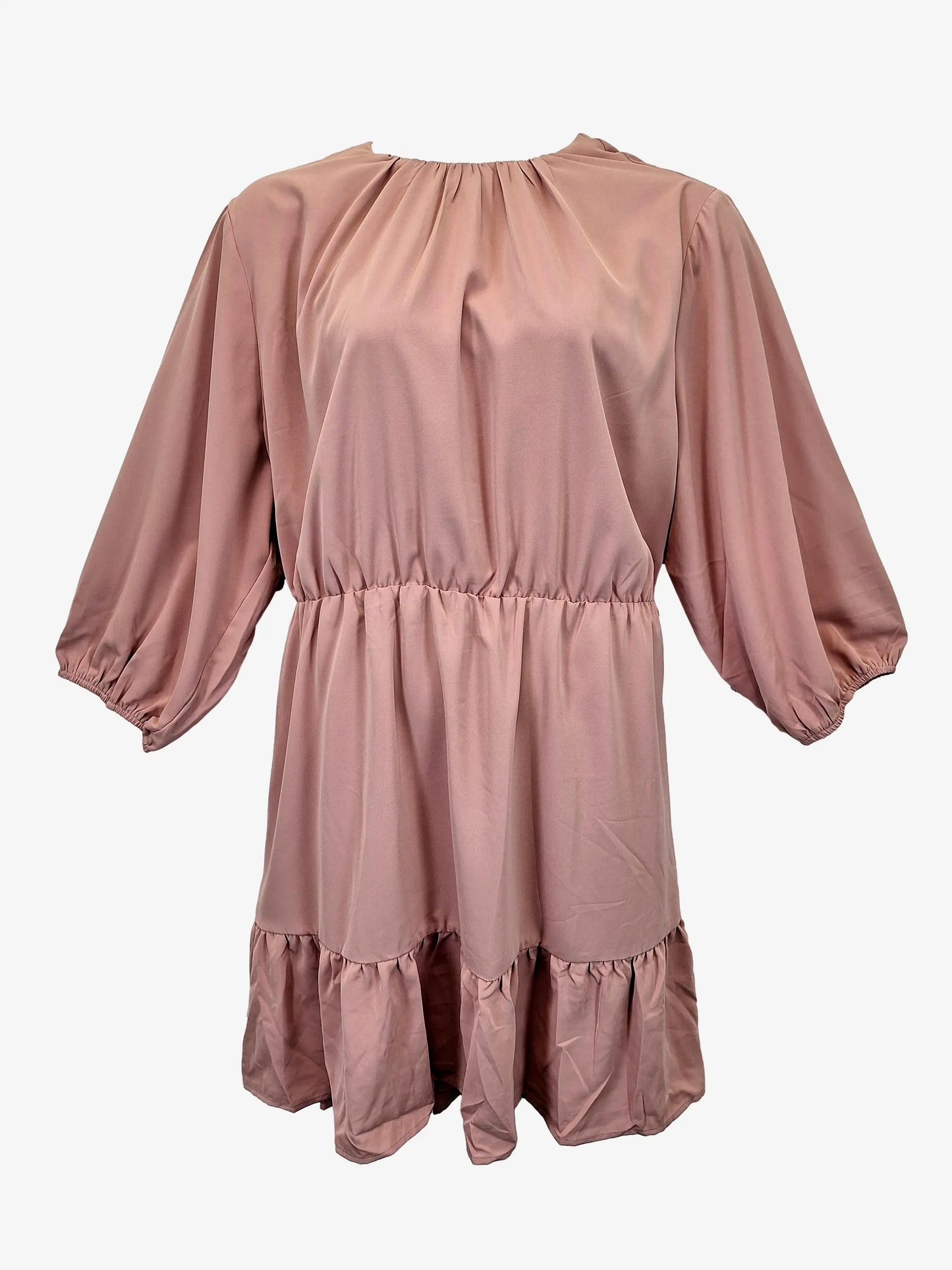 Atmos & Here Anastasia Blush Gathered Mini Dress Size 26 by SwapUp-Online Second Hand Store-Online Thrift Store