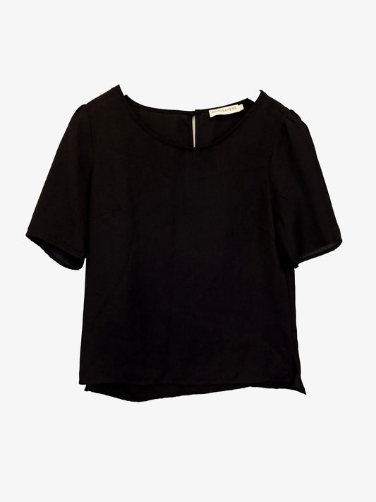 Atmos & Here Boxy Linen Look Basic Top Size 10 by SwapUp-Online Second Hand Store-Online Thrift Store