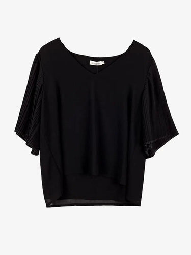 Atmos & Here Braela Pleated Dual Layer Top Size 16 by SwapUp-Online Second Hand Store-Online Thrift Store