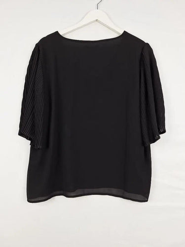 Atmos & Here Braela Pleated Dual Layer Top Size 16 by SwapUp-Online Second Hand Store-Online Thrift Store