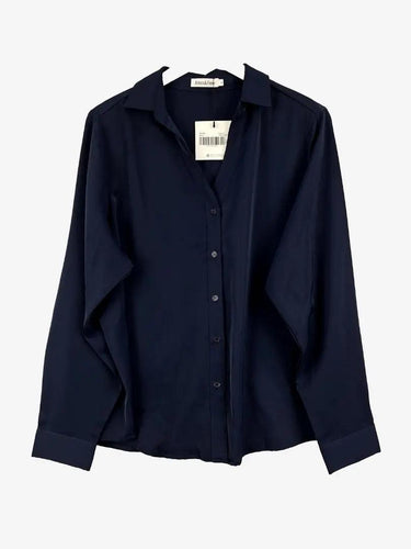 Atmos & Here Classic Navy Allie Blouse Size 18 by SwapUp-Online Second Hand Store-Online Thrift Store