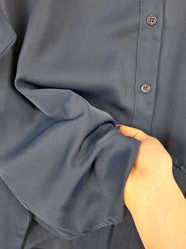 Atmos & Here Classic Navy Allie Blouse Size 18 by SwapUp-Online Second Hand Store-Online Thrift Store
