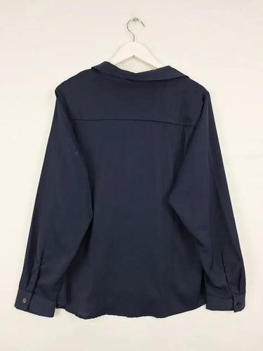 Atmos & Here Classic Navy Allie Blouse Size 18 by SwapUp-Online Second Hand Store-Online Thrift Store