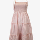 Atmos & Here Cotton Candy Shirred Tiered Maxi Dress Size 16 by SwapUp-Online Second Hand Store-Online Thrift Store
