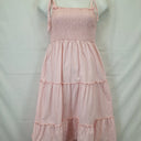 Atmos & Here Cotton Candy Shirred Tiered Maxi Dress Size 16 by SwapUp-Online Second Hand Store-Online Thrift Store