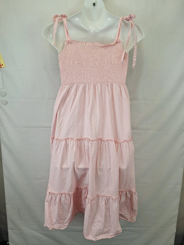 Atmos & Here Cotton Candy Shirred Tiered Maxi Dress Size 16 by SwapUp-Online Second Hand Store-Online Thrift Store