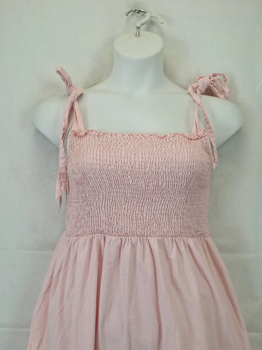 Atmos & Here Cotton Candy Shirred Tiered Maxi Dress Size 16 by SwapUp-Online Second Hand Store-Online Thrift Store
