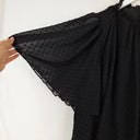 Atmos & Here High Neck Ruffle Textured Blouse Size 20 by SwapUp-Online Second Hand Store-Online Thrift Store