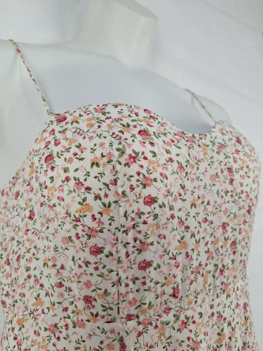 Atmos & Here Spring Bouquet Strappy Midi Dress Size 18 by SwapUp-Online Second Hand Store-Online Thrift Store