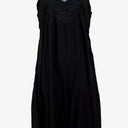 Auguste Chic Embroidered Little Black Slip Dress Size 16 by SwapUp-Online Second Hand Store-Online Thrift Store
