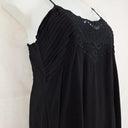 Auguste Chic Embroidered Little Black Slip Dress Size 16 by SwapUp-Online Second Hand Store-Online Thrift Store