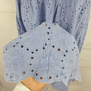 Auguste Summer Skyblue Floral Dress Size 4 by SwapUp-Online Second Hand Store-Online Thrift Store