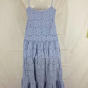 Auguste Summer Skyblue Floral Dress Size 4 by SwapUp-Online Second Hand Store-Online Thrift Store