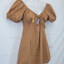 Ava & Ever Essential Caramel Puff Sleeve Mini Dress Size 10 by SwapUp-Online Second Hand Store-Online Thrift Store