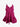 Azzurielle Cocktail Fuchsia Ruffle Dress Size 16 by SwapUp-Online Second Hand Store-Online Thrift Store