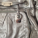 B Makowsky Metallic Stylish Shoulder Bag by SwapUp-Online Second Hand Store-Online Thrift Store