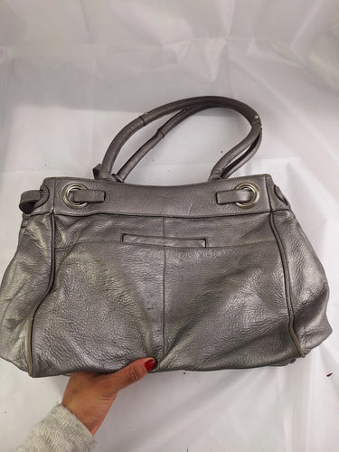 B Makowsky Metallic Stylish Shoulder Bag by SwapUp-Online Second Hand Store-Online Thrift Store