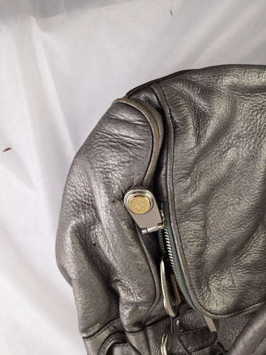 B Makowsky Metallic Stylish Shoulder Bag by SwapUp-Online Second Hand Store-Online Thrift Store