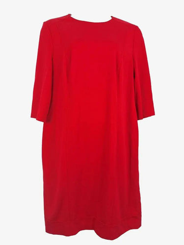 BASLER Classic Raspberry Tailored Midi Dress Size XL by SwapUp-Online Second Hand Store-Online Thrift Store