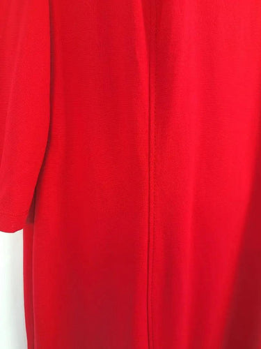 BASLER Classic Raspberry Tailored Midi Dress Size XL by SwapUp-Online Second Hand Store-Online Thrift Store