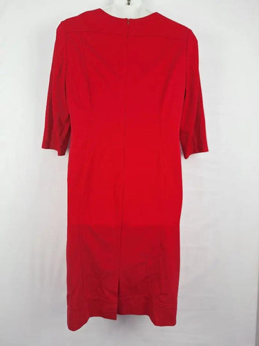 BASLER Classic Raspberry Tailored Midi Dress Size XL by SwapUp-Online Second Hand Store-Online Thrift Store
