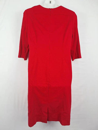 BASLER Classic Raspberry Tailored Midi Dress Size XL by SwapUp-Online Second Hand Store-Online Thrift Store