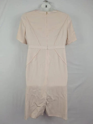 BASLER Elegant Ivory Panelled Midi Dress Size L by SwapUp-Online Second Hand Store-Online Thrift Store