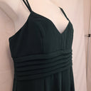 BWLDR Forest Green Pleated Strappy Evening Jumpsuit Size 18 by SwapUp-Online Second Hand Store-Online Thrift Store