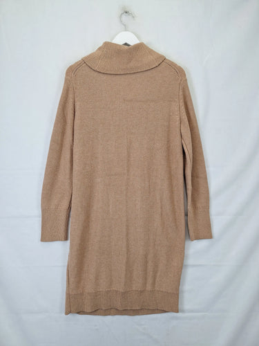 Banana Republic Cosy Cinnamon Latte Sweater Dress Size S by SwapUp-Online Second Hand Store-Online Thrift Store