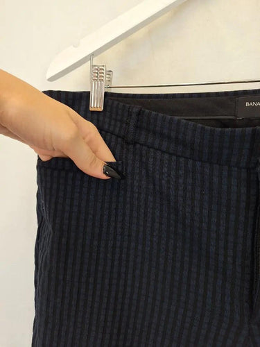 Banana Republic Smart Textured Office Pants Size 12 by SwapUp-Online Second Hand Store-Online Thrift Store