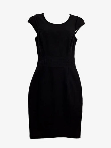 Barkin Basic Classic Cap Sleeve Office Midi Dress Size 8 by SwapUp-Online Second Hand Store-Online Thrift Store