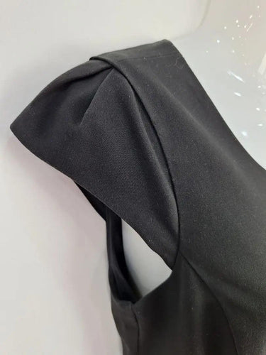 Barkin Basic Classic Cap Sleeve Office Midi Dress Size 8 by SwapUp-Online Second Hand Store-Online Thrift Store