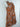 Basque Autumn Leaves Twisted Neck Dress Size 14 by SwapUp-Online Second Hand Store-Online Thrift Store