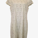 Basque Elegant Sheer Midi Dress Size 14 by SwapUp-Online Second Hand Store-Online Thrift Store