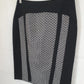 Basque Panelled Jacquard Skirt Size 8 Petite by SwapUp-Online Second Hand Store-Online Thrift Store