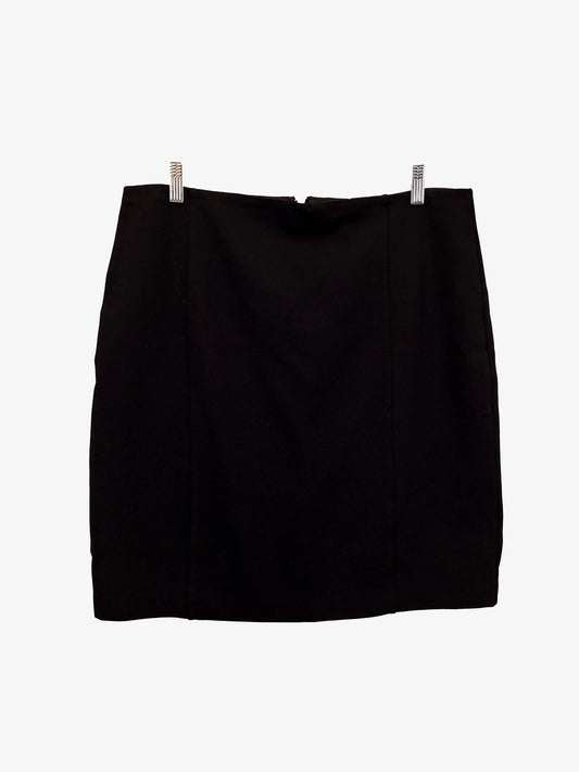 Basque Ponte Pencil Mini Skirt Size 16 by SwapUp-Online Second Hand Store-Online Thrift Store