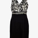 Basque Ribbon Belted Office Dress Size 12 by SwapUp-Online Second Hand Store-Online Thrift Store